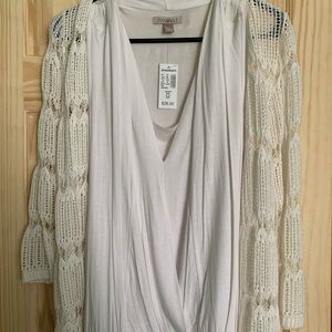 Tank top with a free sweater